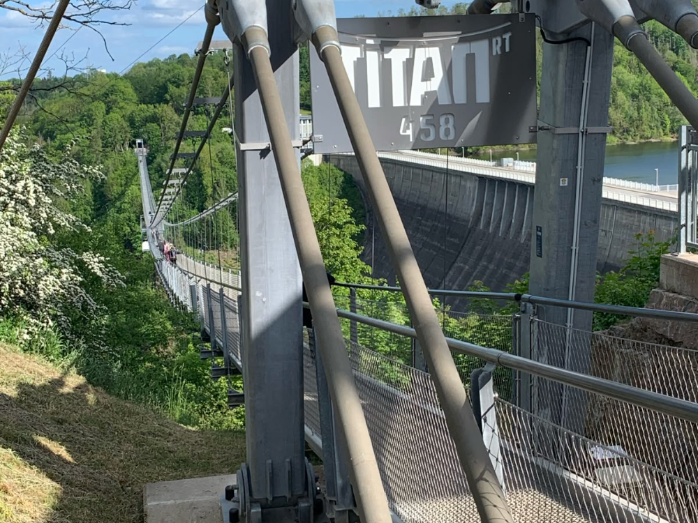Titan RT: Spaziergang über Deutschlands längste Hängebrücke